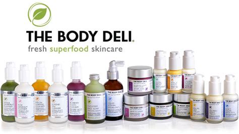 Body deli - The Body Deli’s superfood skincare system is a breakthrough in skin rejuvenation technology. Clinically tested actives are combined with “fresh” organic, living botanical superfoods that synergistically provide unparalleled dermal regenerating results. Bio-Active Fresh Cells of high potency, organically grown superfoods are isolated to deliver superior …